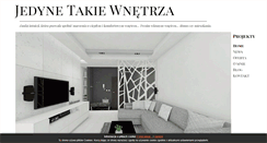 Desktop Screenshot of jedynetakiewnetrza.pl